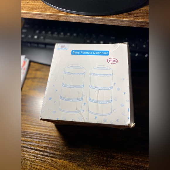 Termichy Stackable Formula Dispenser Portable Milk Powder Container, 2 Pack - Picture 7 of 7